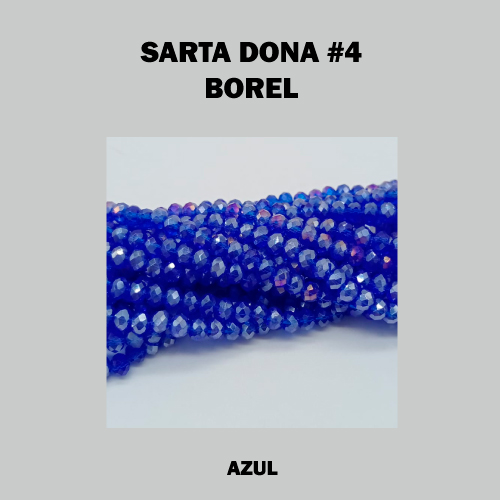 DONA MURANO 4mm AZUL BOREAL (SARTA)