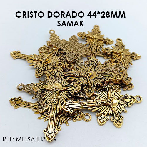 CRUZ DORADA 44*28mm x500gr (samak JH3.2G) - Imagen 2