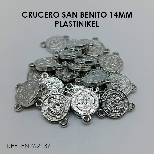 CRUCERO SAN BENITO 14mm PLASTINIKEL (500gr) - Imagen 2
