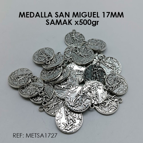 MEDALLA SAN MIGUEL 17mm x500gr (samak 1727) - Imagen 3