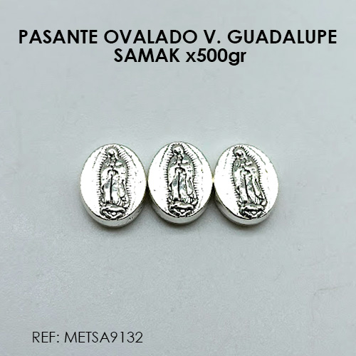 PASANTE OVALADO VIRGEN DE GUADALUPE x500gr (samak 9132) - Imagen 2