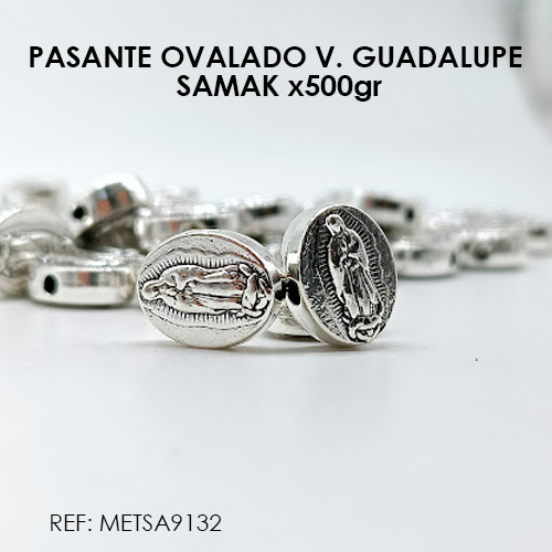 PASANTE OVALADO VIRGEN DE GUADALUPE x500gr (samak 9132)
