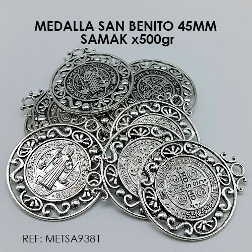 MEDALLA SAN BENITO 45mm x500gr (samak 9381) - Imagen 3