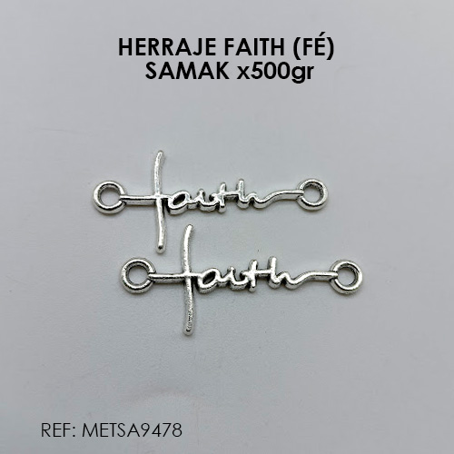 HERRAJE FAITH ´´FÉ´´ x500gr (samak 9478) - Imagen 2