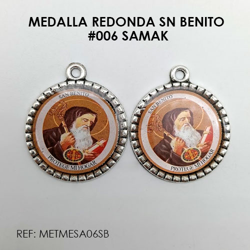 MEDALLA REDONDA SAN BENITO (SAMAK 006)