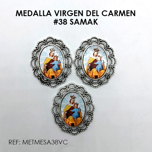 MEDALLA VIRGEN DEL CARMEN (SAMAK 38)