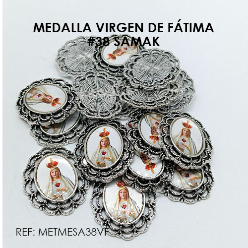 MEDALLA VIRGEN DE FÁTIMA (SAMAK 38) - Imagen 2