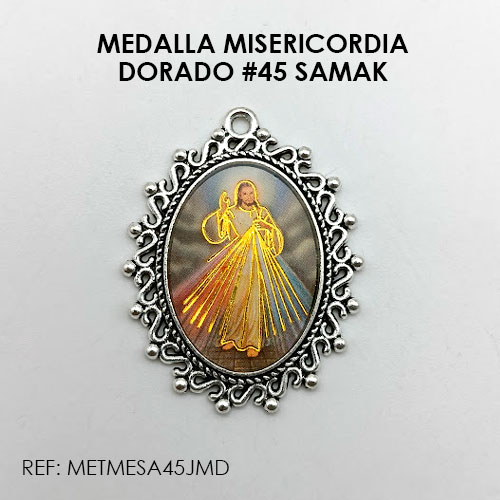 MEDALLA MISERICORDIA DORADO (SAMAK 45)