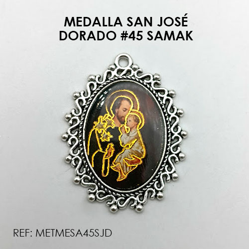 MEDALLA SAN JOSÉ DORADO (SAMAK 45)