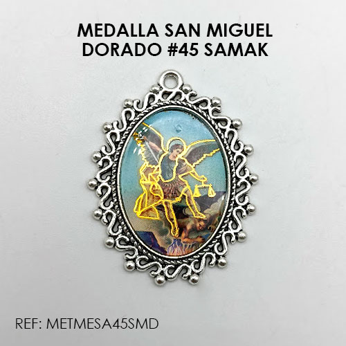 MEDALLA SAN MIGUEL DORADO (SAMAK 45)