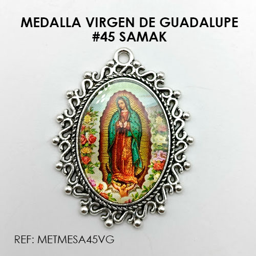 MEDALLA VIRGEN DE GUADALUPE (SAMAK 45)