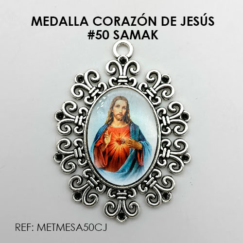 MEDALLA CORAZÓN DE JESÚS (SAMAK 50)