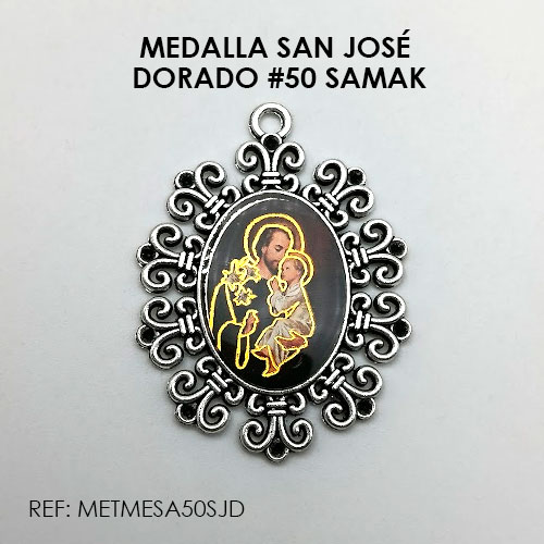 MEDALLA SAN JOSÉ DORADO (SAMAK 50)