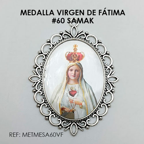 MEDALLA VIRGEN DE FÁTIMA (SAMAK 60)