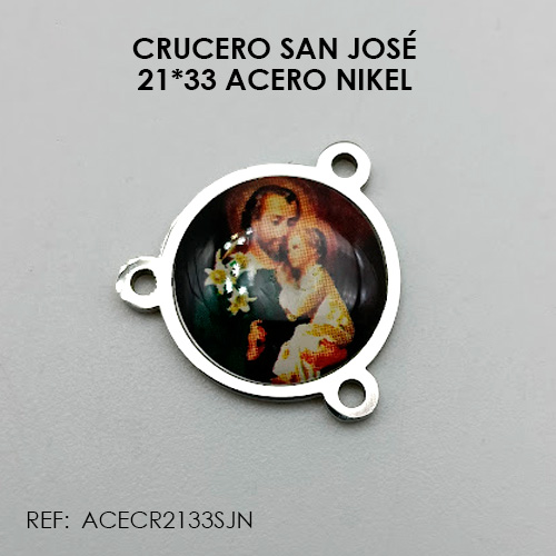 CRUCERO REDONDO SAN JOSÉ NIKEL (21*33 ACERO)