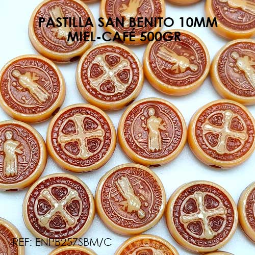 PASANTE SAN BENITO 10MM MIEL-CAFÉ (X 500GR) - Imagen 2