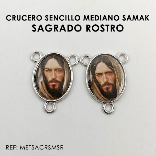 CRUCERO SENCILLO MEDIANO SAGRADO ROSTRO (samak)