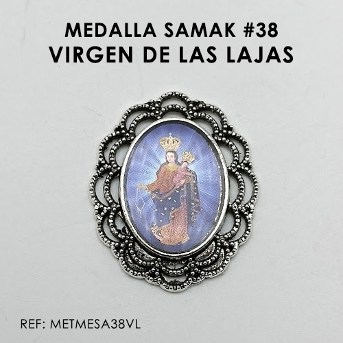 MEDALLA VIRGEN DE LAS LAJAS (SAMAK 38)